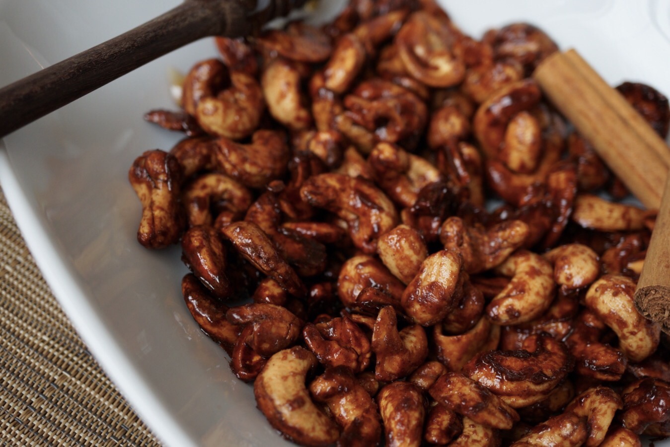 Maple Cinnamon Cashews