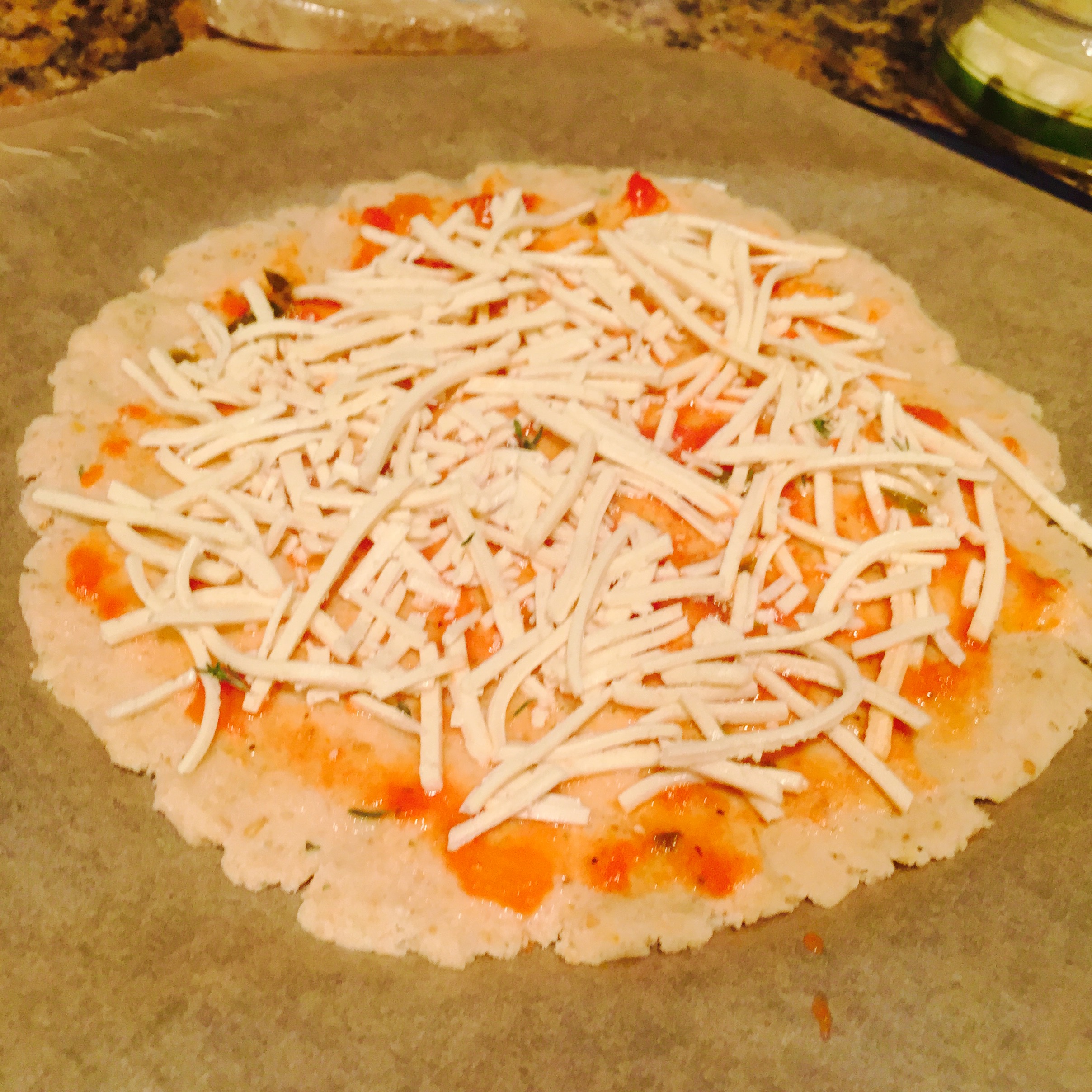 Egg-Free Paleo Pizza Crust